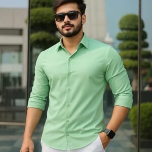 Lemon Spandex Fabrics Shirt